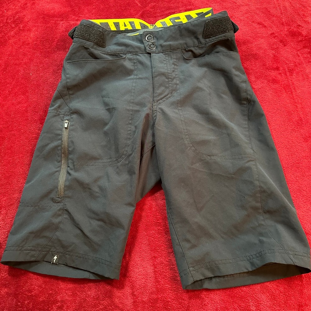 Specialized Enduro Sport Mountain‎ Bike Shorts Black Padded Liner Mens 30